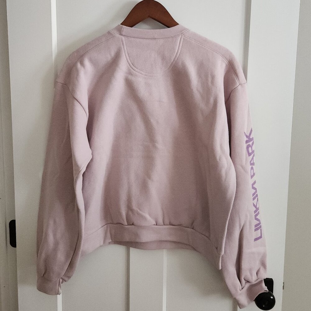 Linkin Park From Zero Orchid Women's Crewneck - Picture 2 of 3
